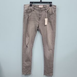 Frame Denim Men's Gray Skinny Jeans Size 34